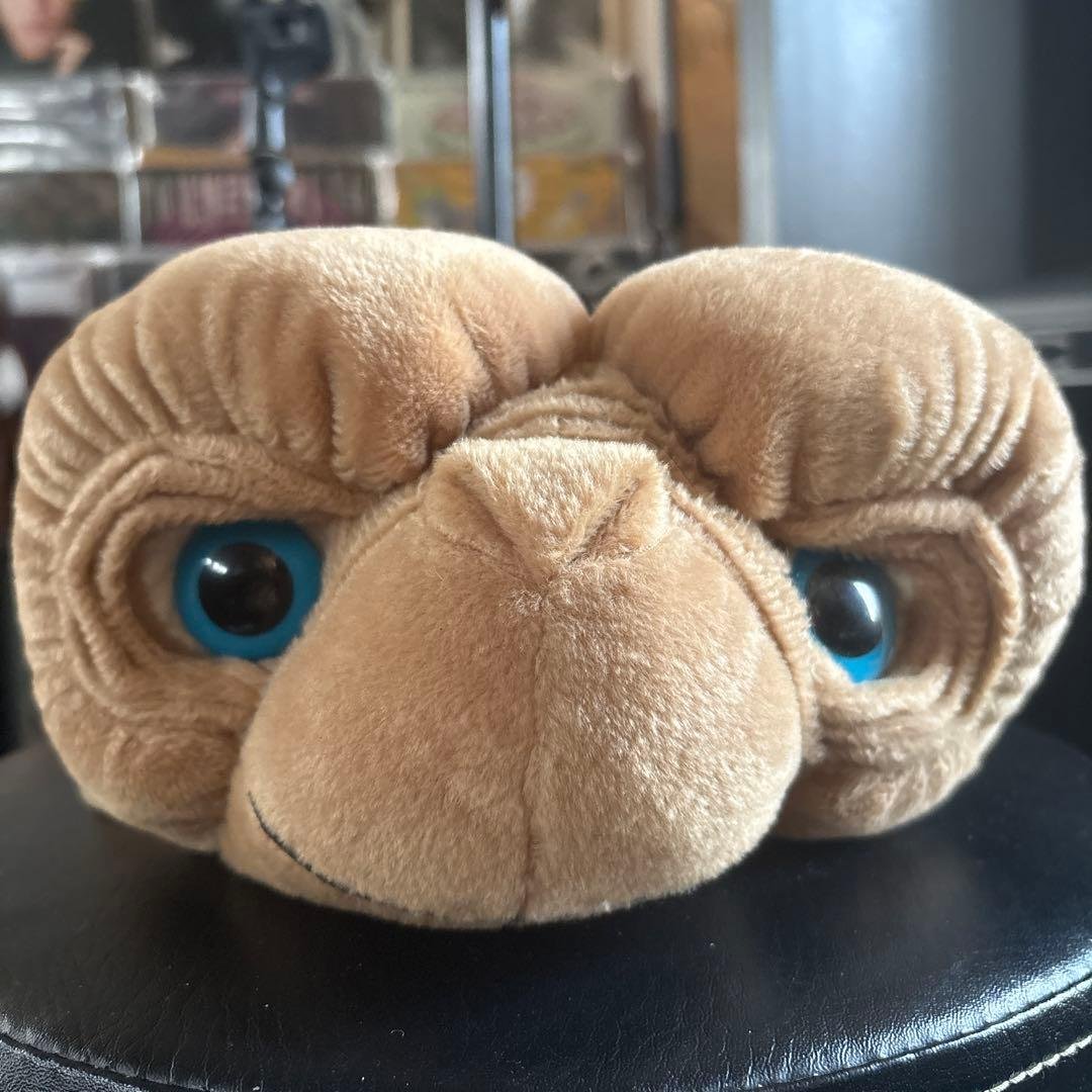 奇跡のデッドストックUSJ初期 E.T. ぬいぐるみキャップ タグ・検品シール付