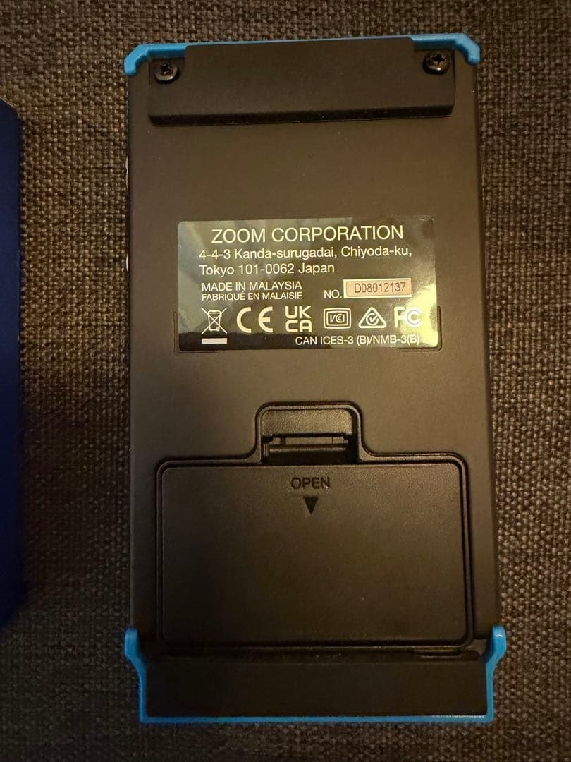 ZOOM MS-70CDR+ ギターエフェクター