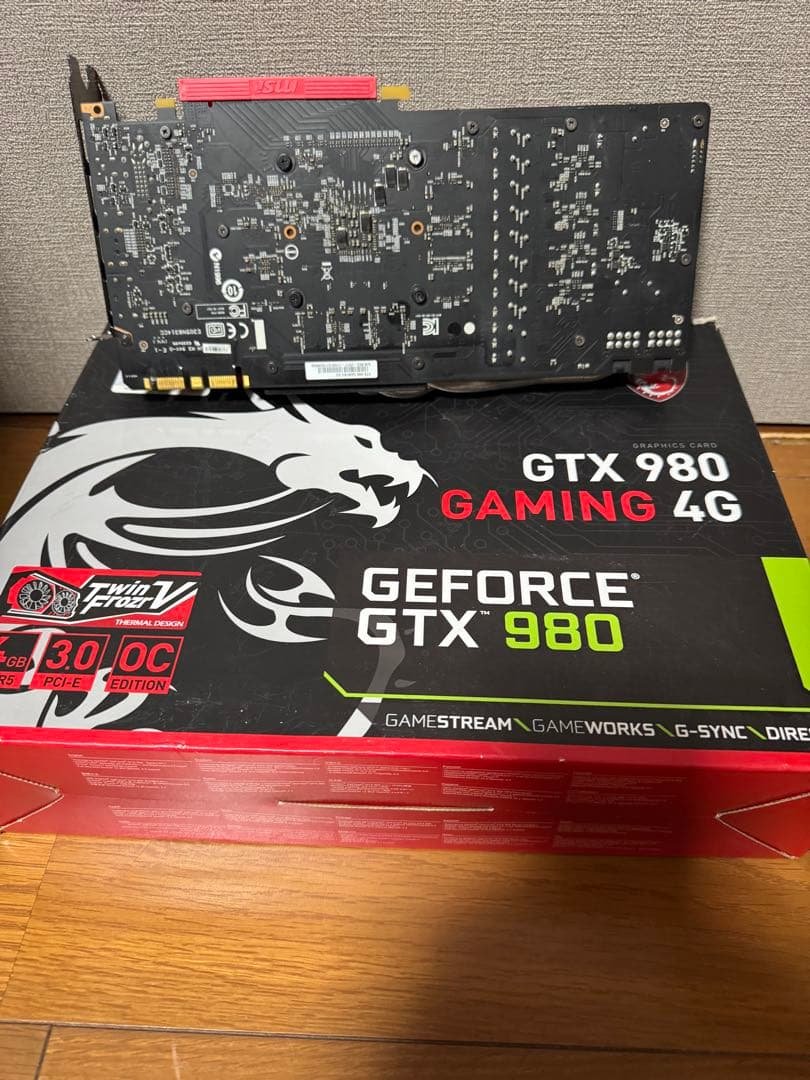 グラフィックボード・グラボ・ビデオカード MSI GTX 980 Gaming 4GB OC