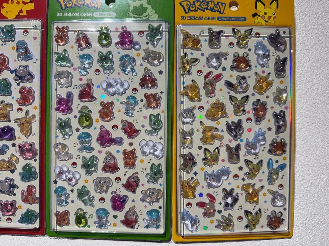 韓国限定 ポケモン&ポケピース 8セット