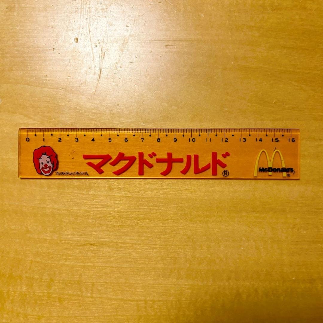 レア☆1970年代マクドナルド ノベルティグッズ3点セット トランプ 財布 定規