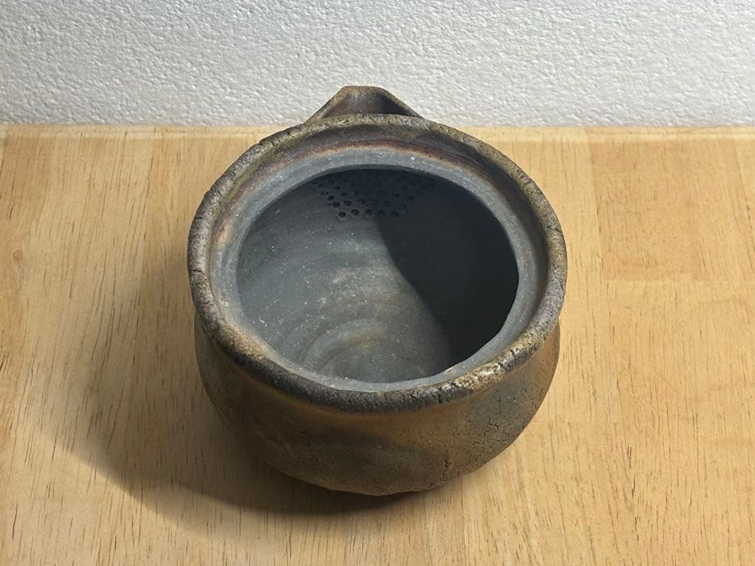 84. 備前焼 宝瓶 登り窯 ひつじ 羊 手びねり 急須