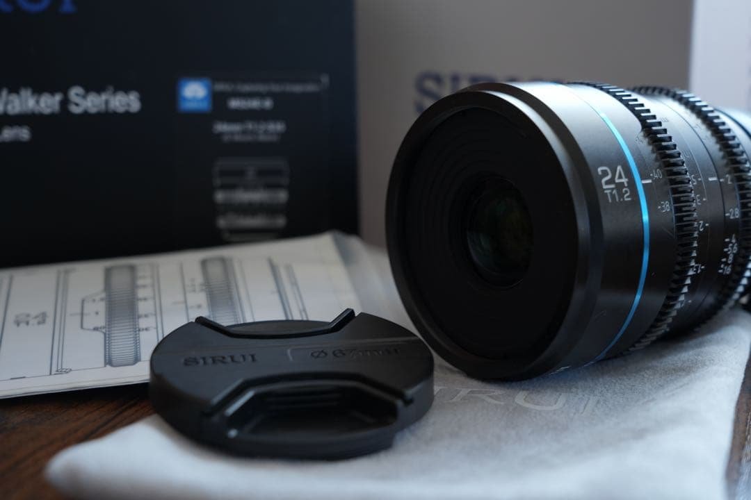 SIRUI night walker 24mm t1.2 eマウント