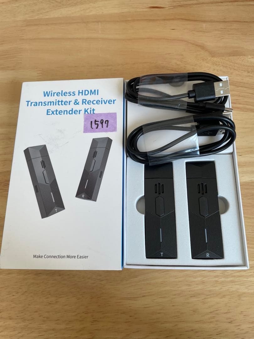ワイヤレスHDMI 送受信機 HDMI無線 30m無線伝送 1080P解像度
