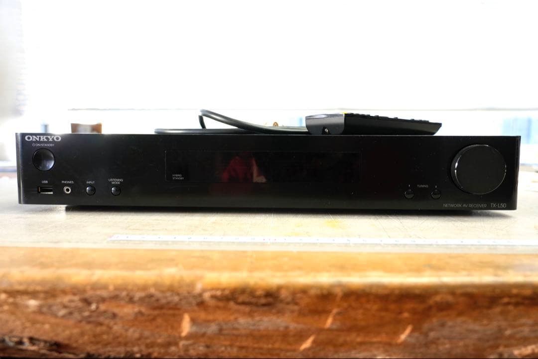 ONKYO AVアンプ tx-l50リモコン付き