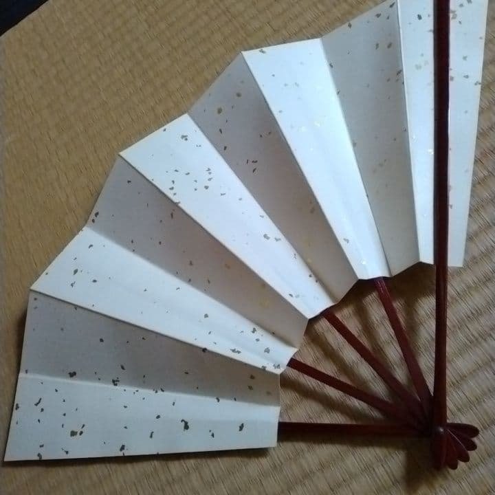 飾り扇　扇子掛