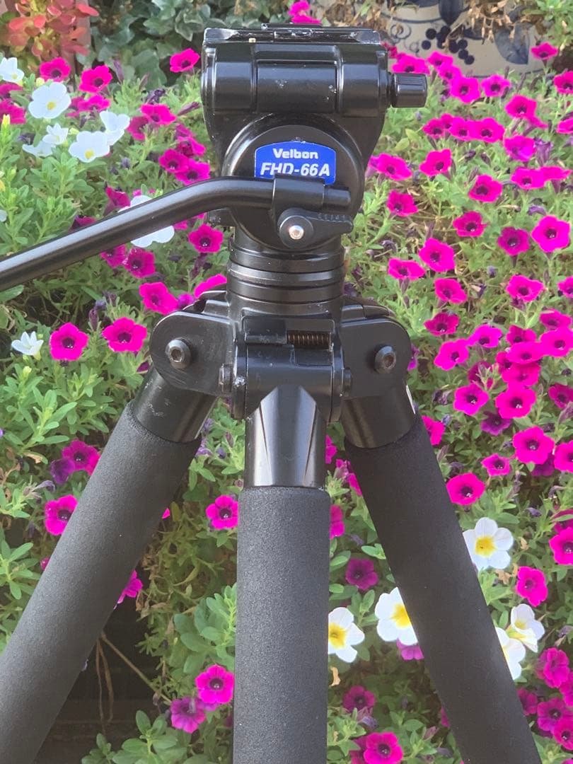 Velbon カーボン三脚 BIRDERS PRO 638・雲台:FHD-66A